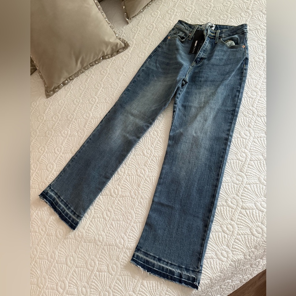 NEW Fashion Nova Blue Denim Jeans